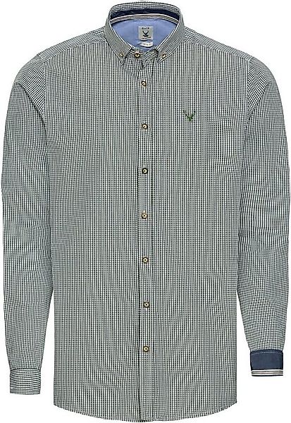 Pure Trachtenhemd Karo-Hemd Slim Fit günstig online kaufen