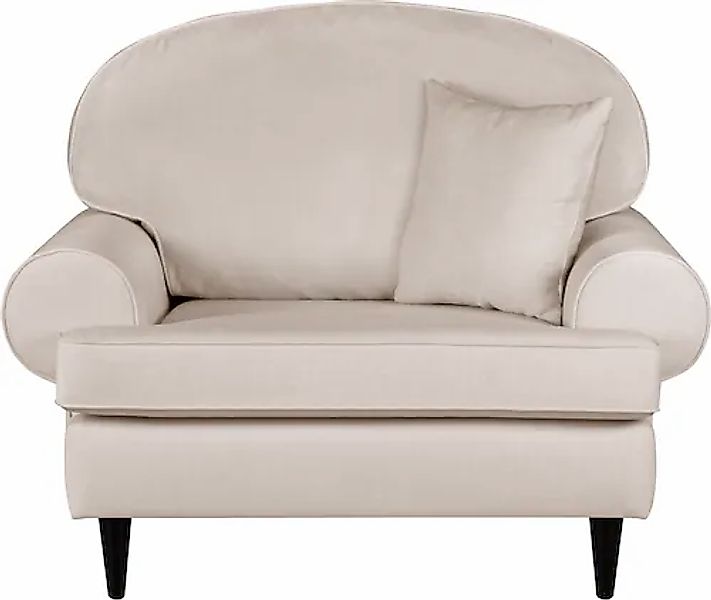 Home affaire Sessel »Vitreux«, auch in Bouclé-Bezug, B/T/H: 117/100/95 cm günstig online kaufen