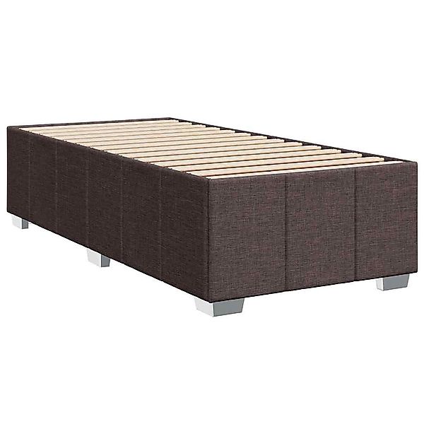 vidaXL Bett Bettgestell ohne Matratze Dunkelbraun günstig online kaufen