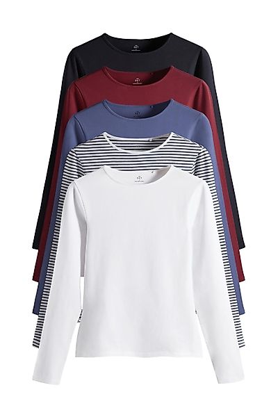 The Set Langarmshirt The Set körpernahe günstig online kaufen