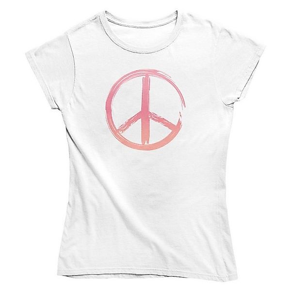 mamino Fashion T-Shirt Damen T Shirt -Peace sign günstig online kaufen