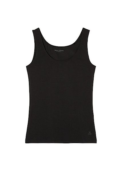 Marc O'Polo Tanktop Essentials mit kleinem Logo am Saum günstig online kaufen