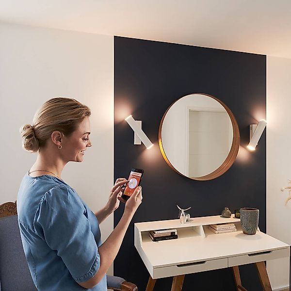LEDVANCE SMART+ WiFi Orbis Wall Cross, weiß günstig online kaufen