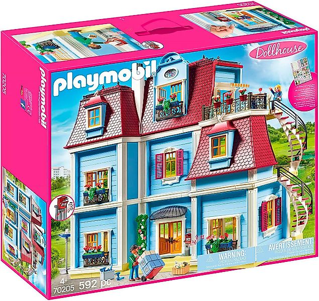 Playmobil® Mein Großes Puppenhaus (70205), Dollhouse Konstruktions-Spielset günstig online kaufen