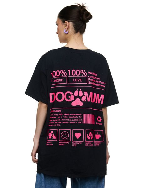 Worldclassca T-Shirt Worldclassca Oversized Print DOG günstig online kaufen