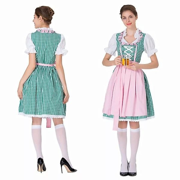 jalleria Dirndl Oktoberfest Trachtenrock für Damen Hot Maid Outfit günstig online kaufen