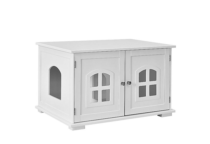 COSTWAY Tierhaus Katzenhaus, Katzenschrank, mit 2 magnetischer Türen günstig online kaufen