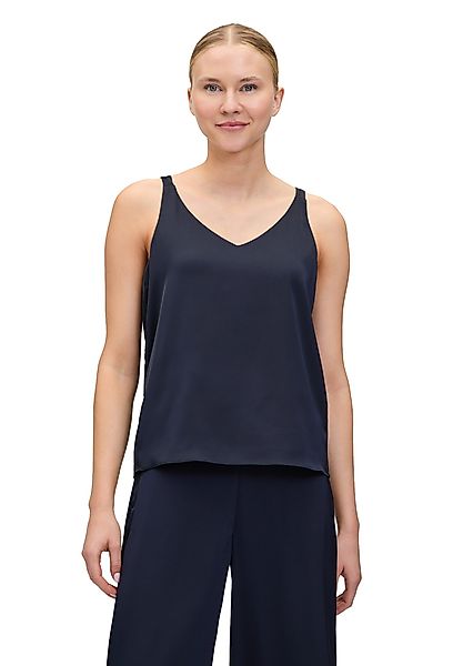 Vera Mont Satinbluse "Damen Satin-Bluse mit V-Ausschnitt" günstig online kaufen