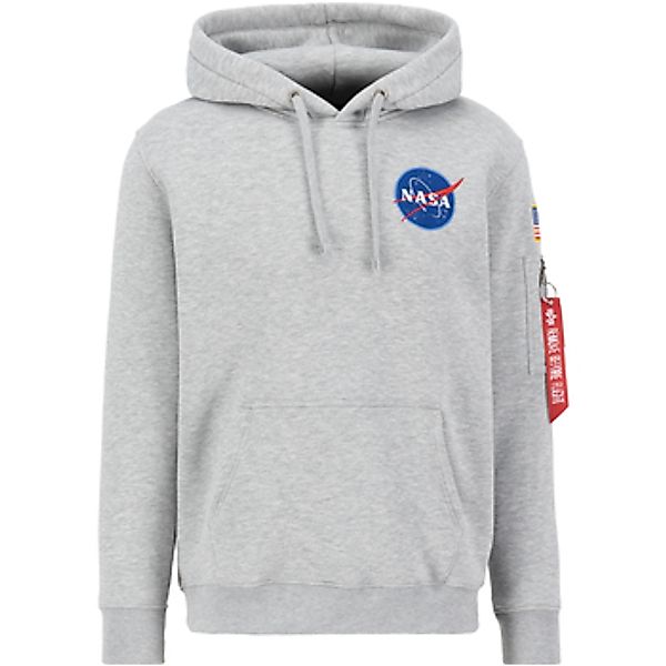 Alpha Industries  Sweatshirt Space Shuttle Hoodie - grey heather günstig online kaufen