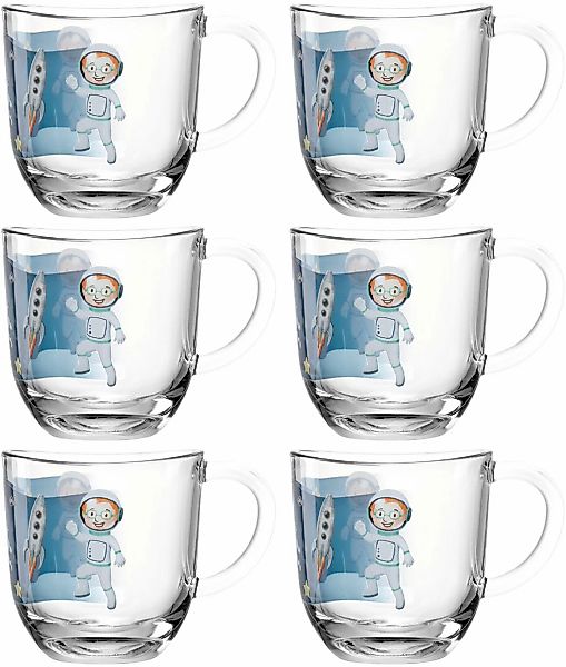 LEONARDO Tasse "Weltall BAMBINI AVVENTURA" 280 ml, 6-teilig günstig online kaufen