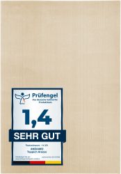 Andiamo Badematte "Arezzo" Höhe 16 mm rutschhemmend beschichtet fußbodenhei günstig online kaufen