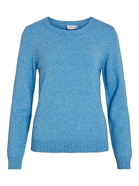 Vila Strickpullover Dünner Rundhals Strickpullover VIRIL VIRIL O-NECK L/S K günstig online kaufen