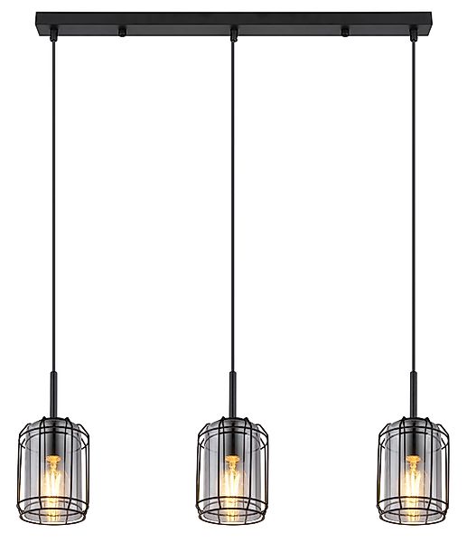 GLOBO LIGHTING Hängeleuchte »KAMMI« E27 1 Stk. Hängelampe/Pendelleuchte/Gla günstig online kaufen