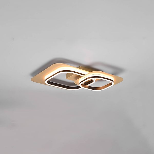 TRIO Leuchten LED Deckenleuchte »Lugo«, 1 flammig, Leuchtmittel LED-Board günstig online kaufen