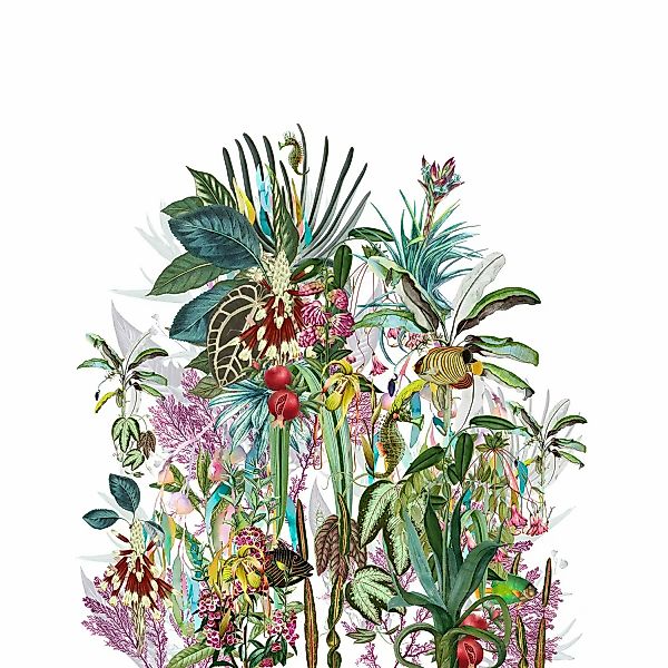 Marburg Fototapete Floral Modern 3,4 m x 2,65 m Weiß FSC® günstig online kaufen