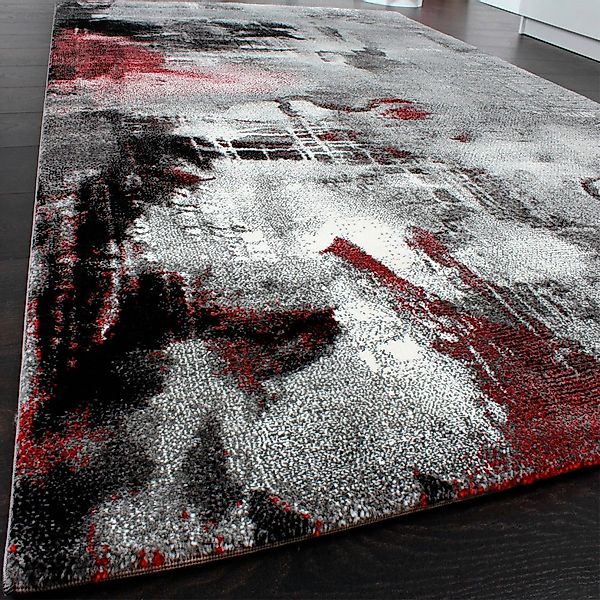 Paco Home Teppich "Canvas 754" rechteckig 16 mm Höhe Kurzflor, modernes Des günstig online kaufen