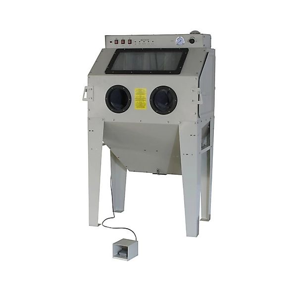 DeTec. Sandstrahlkabine 350l Mit Fußpedal Sandstrahlgerät Mit 2 Seitentüren günstig online kaufen