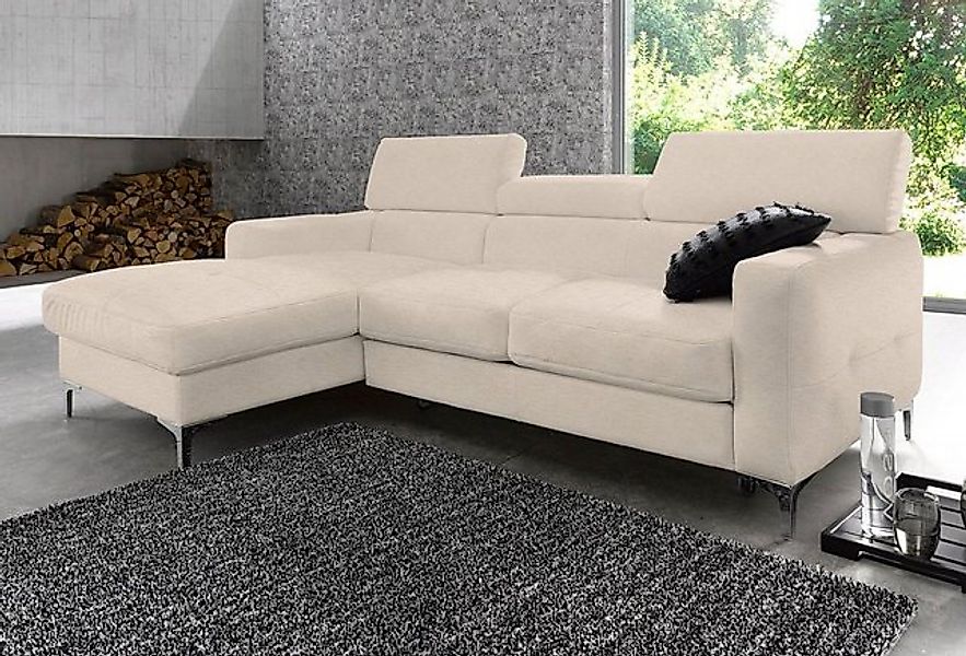 COTTA Polstergarnitur "Sammy L-Form", (Set), Set bestehend aus: Ecksofa mit günstig online kaufen