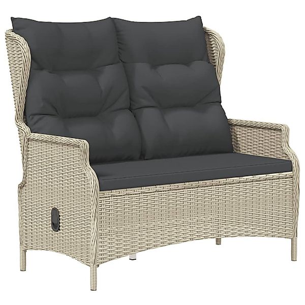 vidaXL Gartenbank Gartenbank 2-Sitzer mit Kissen günstig online kaufen