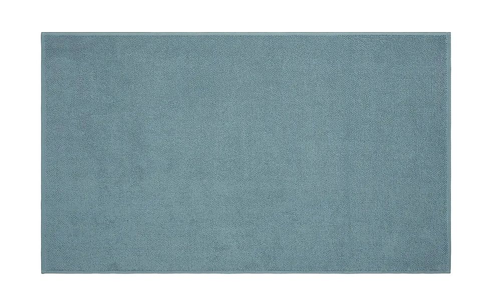 como Badteppich  Chunky ¦ blau ¦ 100% Baumwolle ¦ Maße (cm): B: 70 Badtexti günstig online kaufen