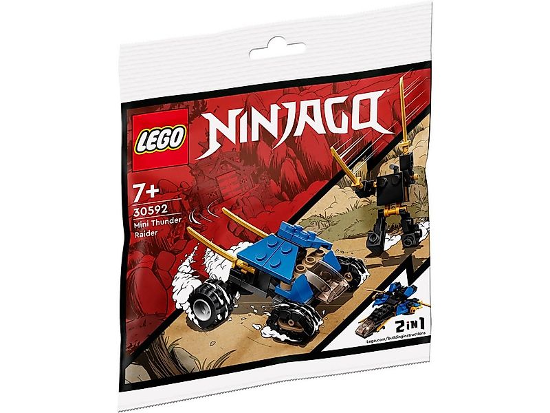 LEGO® LEGO® 30592 NINJAGO - Mini-Donnerjäger (Recruitment Bag) Konstruktion günstig online kaufen