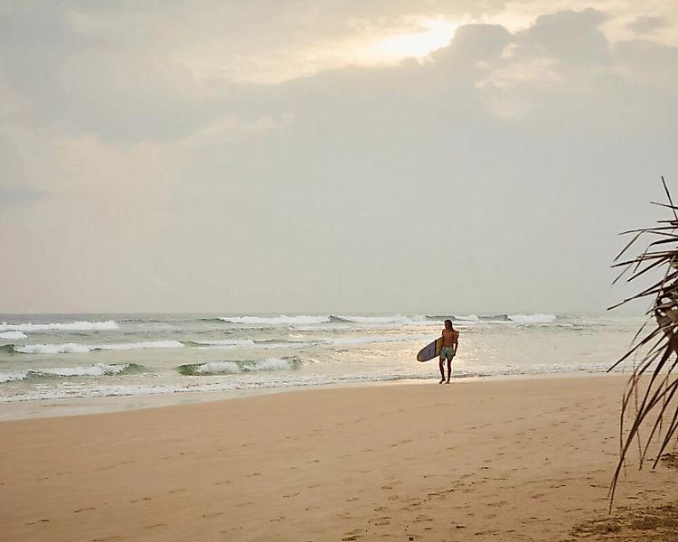 Fototapete "Surfer" 4,00x2,50 m / Glattvlies Perlmutt günstig online kaufen