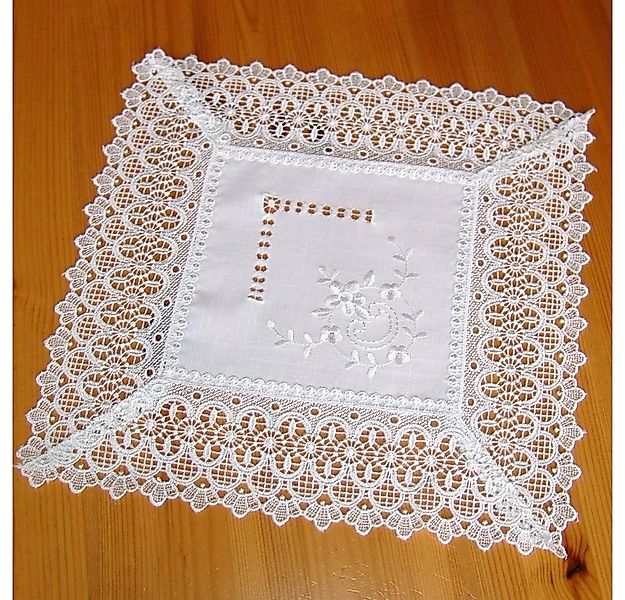 matches21 HOME & HOBBY Tischdecke Kleine Mitteldecke CORA Spitze & Stickere günstig online kaufen