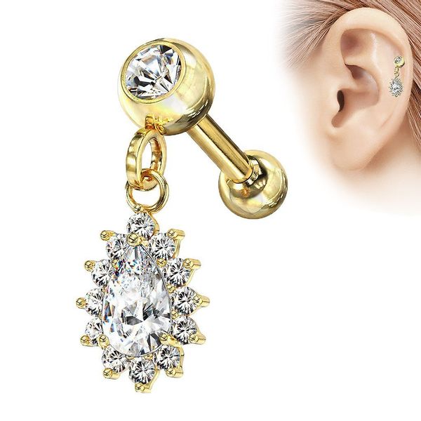 Taffstyle Piercing-Set Tragus Ohr Knorpel mit günstig online kaufen