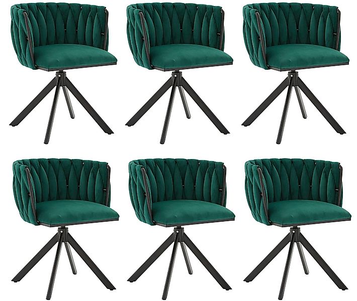 LVHOM Armlehnstuhl Set, 180° drehbar mit günstig online kaufen