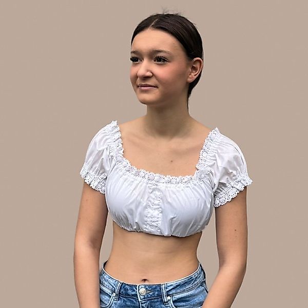 Ramona Lippert Dirndlbluse Mara weiß günstig online kaufen