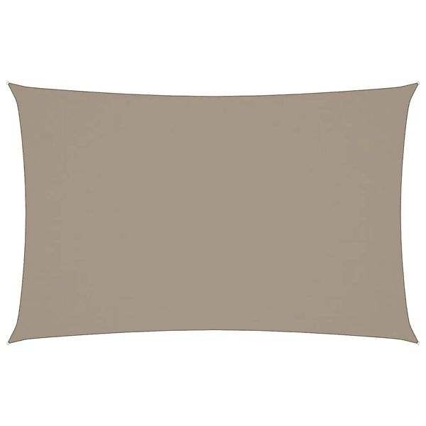 vidaXL Sonnensegel Oxford-Gewebe Rechteckig 4x7 m Taupe 135438 günstig online kaufen