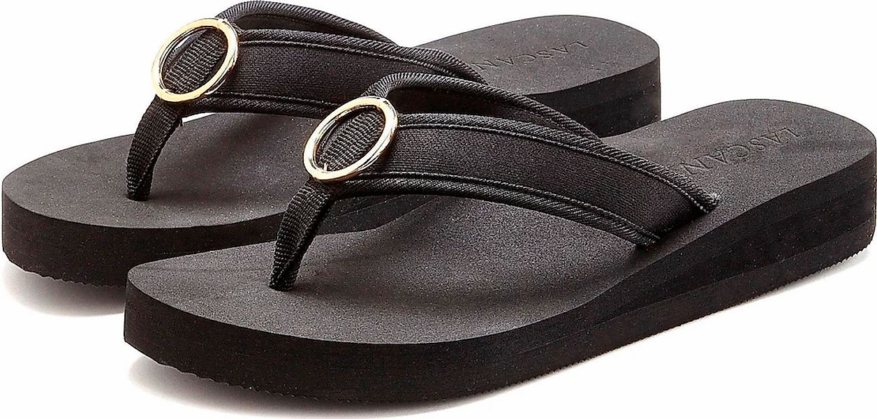 LASCANA Badezehentrenner "Sandale, Badeschuh, Pantolette, Badelatsche, Flip günstig online kaufen