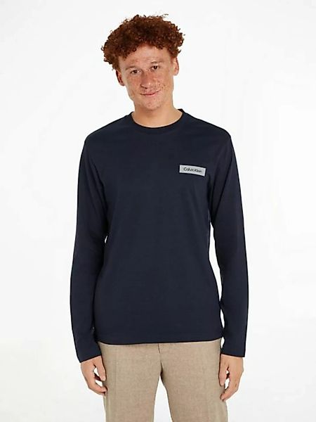 Calvin Klein Langarmshirt CONTRAST LINE LOGO LS T-SHIRT mit CK-Logodruck günstig online kaufen