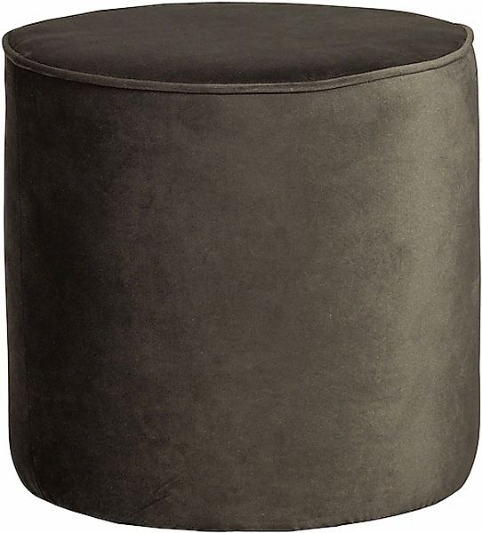 WOOOD Hocker »Sara«, weich gepolstert, runde Form, H 46 cm x Ø 46 cm günstig online kaufen