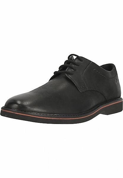 Clarks Schnürschuh "Atticus LTLace" mit weichem Fußbett aus recyceltem Mate günstig online kaufen