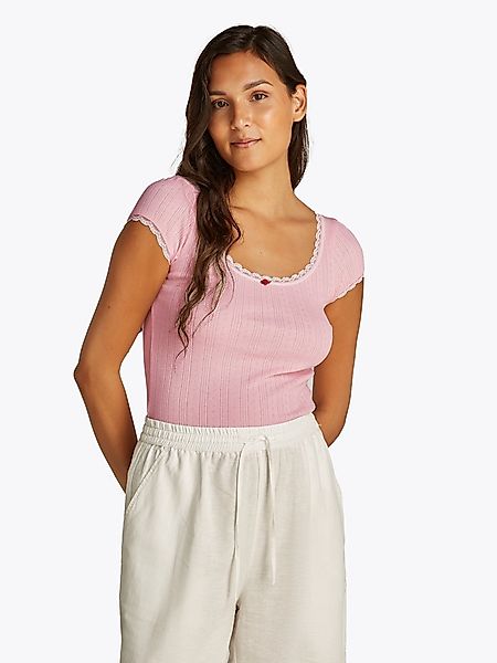 Tommy Jeans Damen T-Shirt Dw0dw20621 günstig online kaufen