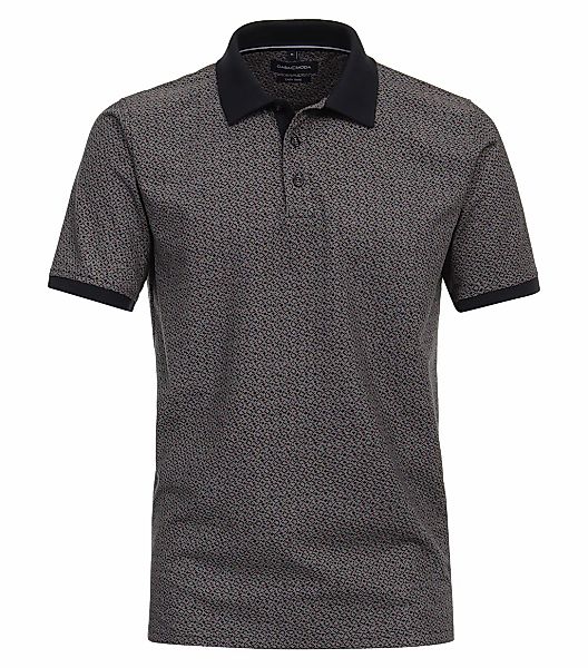 CASAMODA Poloshirt "CASAMODA Polo-Shirt gemustert" günstig online kaufen