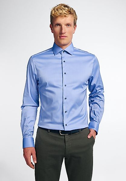Eterna Langarmhemd SLIM FIT EASY IRON günstig online kaufen