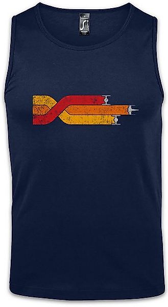 Urban Backwoods Tanktop Star Battle Knot Ärmelloses T-Shirt Solo X Red Star günstig online kaufen