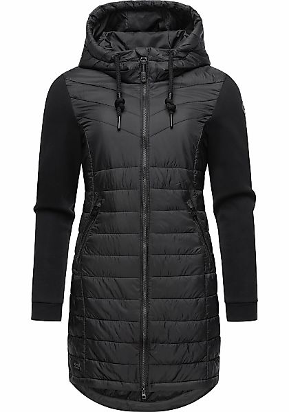 Ragwear Steppmantel "Lucinda Long", Mantel aus modernem Materialmix mit Kap günstig online kaufen