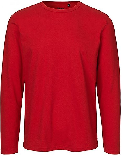 Neutral Langarmshirt Herren Long Sleeve T-Shirt günstig online kaufen