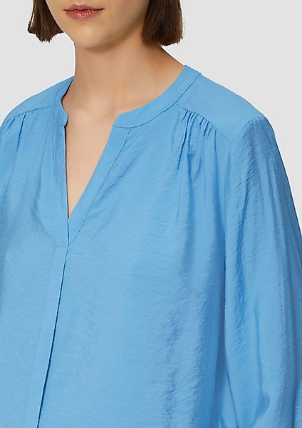 s.Oliver Langarmbluse Bluse aus Viskosemix mit günstig online kaufen