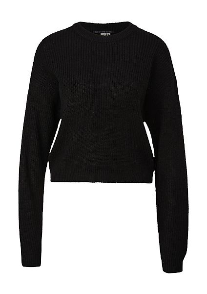 QS Rundhalspullover Basic (1-tlg) Rundhals, langarm, günstig online kaufen