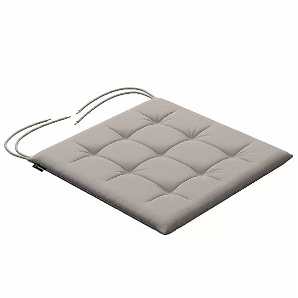 Stuhlkissen Jonas mit Bindeschnur, hellbeige, 40 x 40 x 3,5 cm, Bouclé (702 günstig online kaufen