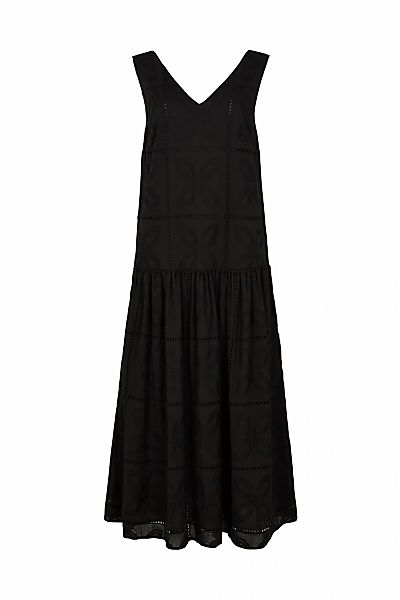 RAFFYA Midikleid "Squire All Over Cut Work Drop Waist Midi Dress Damen" günstig online kaufen