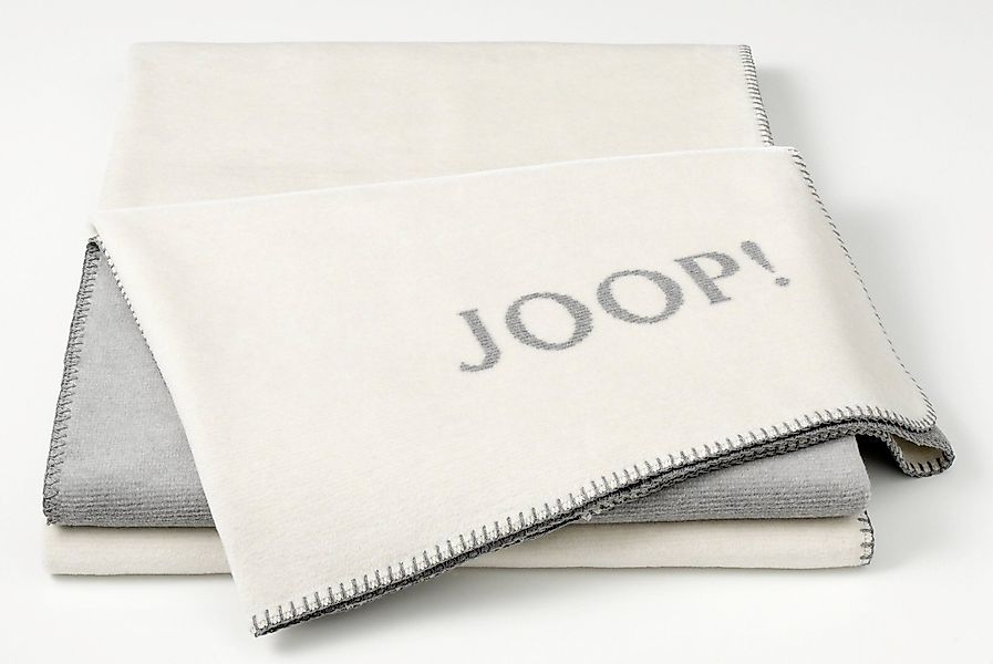 JOOP! Wohndecke  JOOP! Melange-Doubleface ¦ beige ¦ Baumwollmischgewebe ¦ M günstig online kaufen