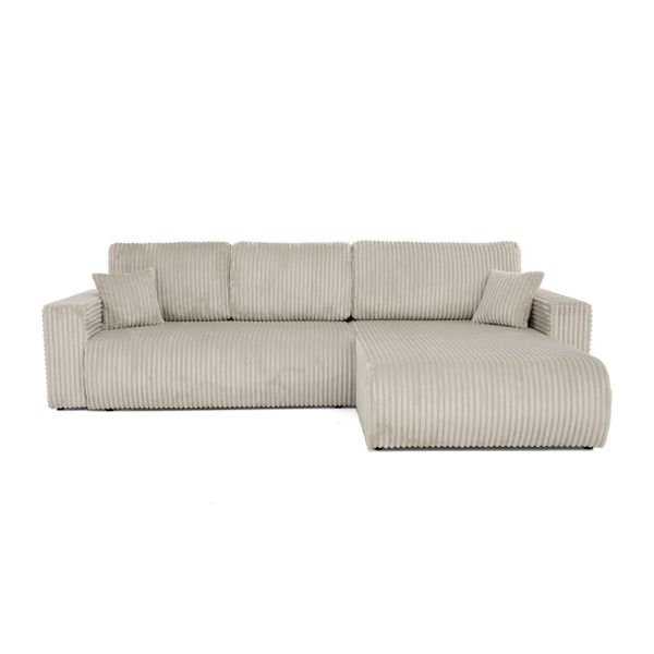 Beautysofa Ecksofa Porto mit universelle Ottomane, günstig online kaufen