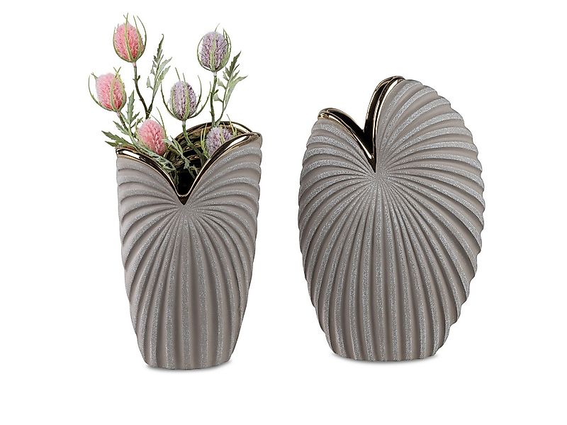 formano Dekovase Dekovase in Sand-Gold – Stilvolle Blumenvase für dein Zuha günstig online kaufen