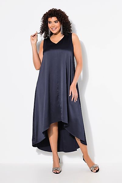 Ulla Popken Cocktailkleid Crash-Midikleid ärmellose A-Linie günstig online kaufen