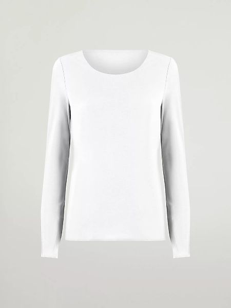 Wolford - Jersey Top Long Sleeves, Frau, white, Größe: XS günstig online kaufen